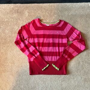 Juniors like new American Eagle Pullover Sweater,Red/Pink,Sz.M, Casual or Dressy